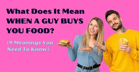 If a Guy Buys You Food, Does He Like You? And What If He Also Buys You a Unicorn?